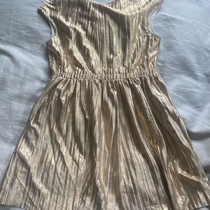 CrewCuts gold dress